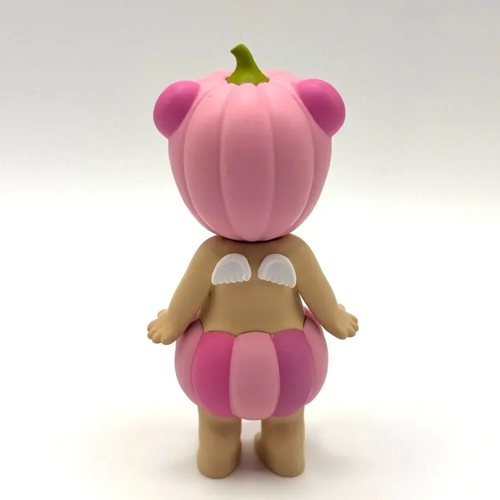 Authentic Sonny Angel Pumpkin Panda Mini Figure, Pumpkin Patch Series